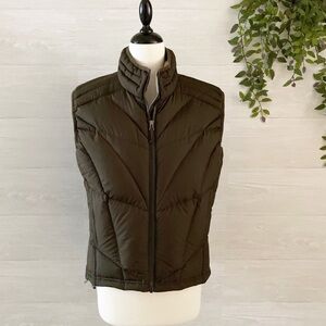 REI Dark Green Women's Quilted Vest
